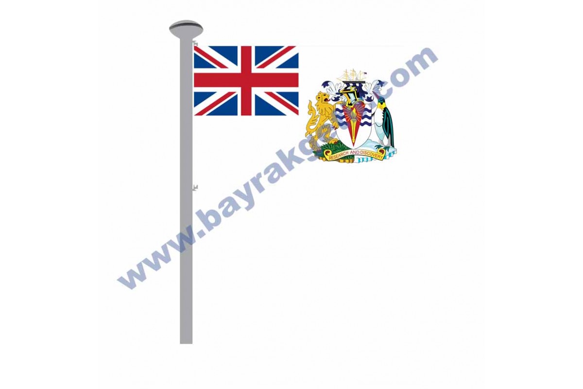 BRİTİSH ANTARCTİC GÖNDER BAYRAK 50x75 ( EBAT SEÇİNİZ )